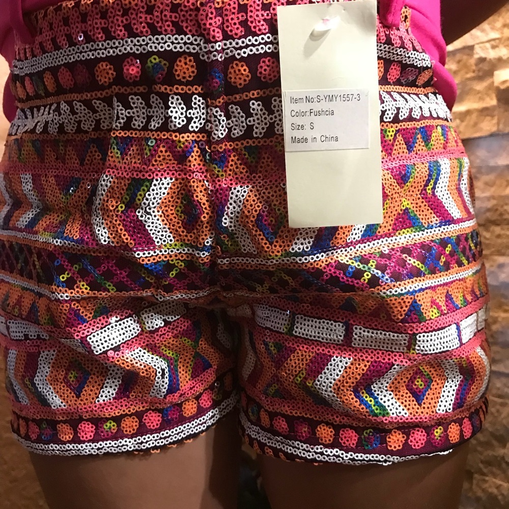 Sequines Girl Shorts